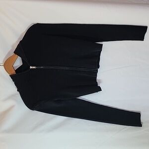 Cropped Hooded Zip up